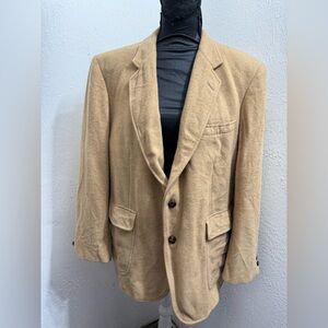 Vintage 100% Mongolian Camel Hair men’s blazer coat